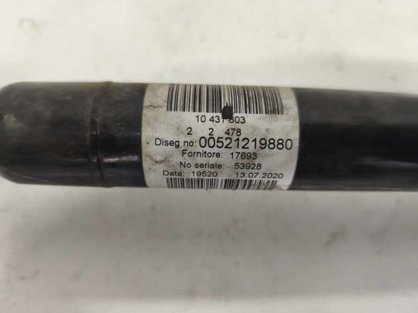 ARBRE DE TRANSMISSION AVANT DROIT FIAT 500 1.0 HYBRID - Vue 2